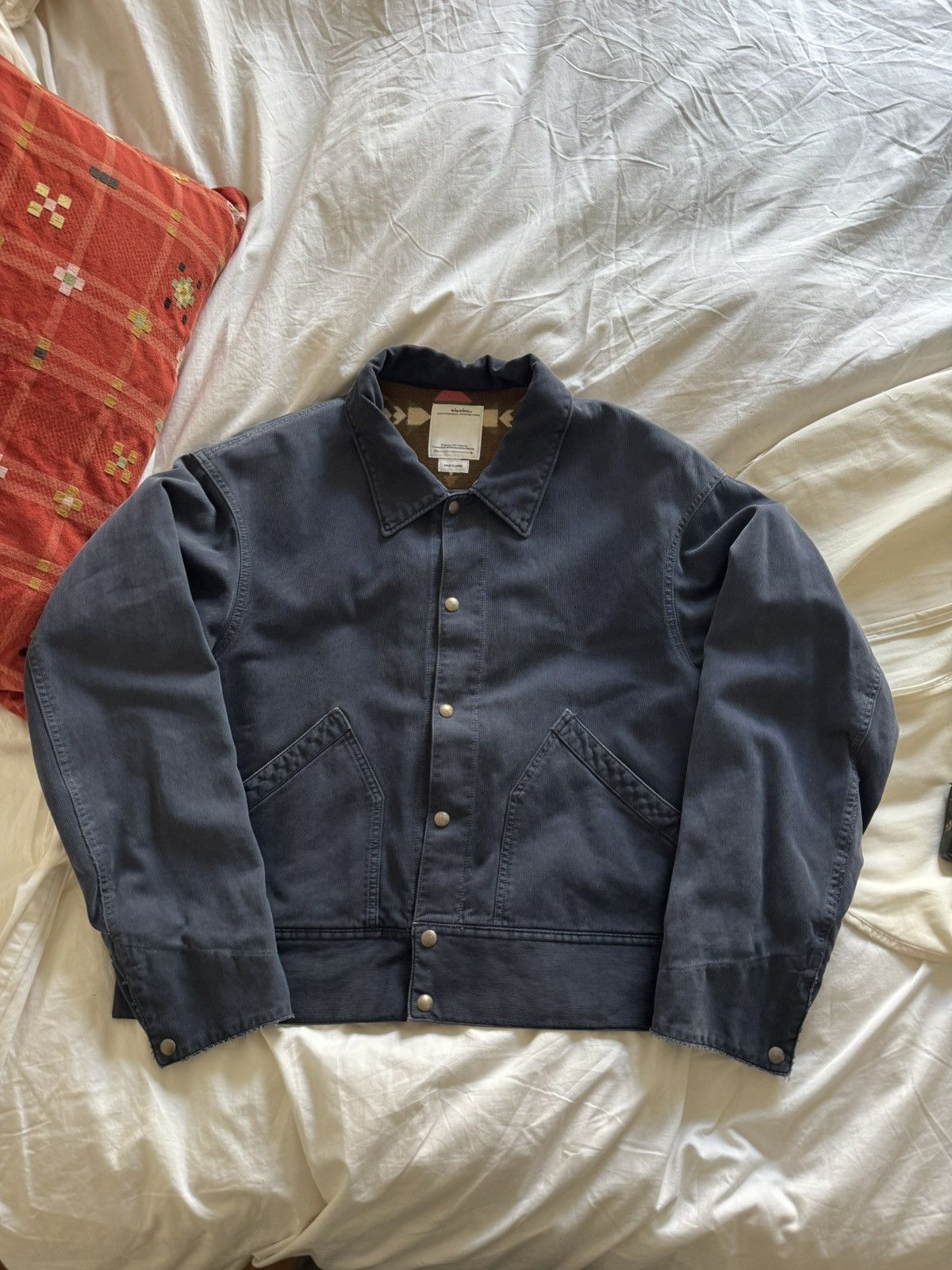 Visvim Visvim Alpha Short JKT (dry pique) | Grailed