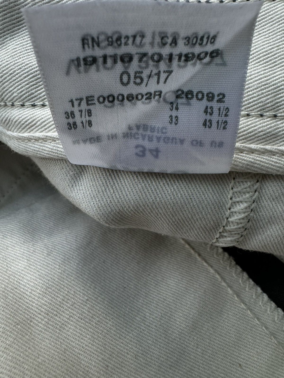 Vans Cotton Vans Grey Skater Chino Pants Size US 34 / EU 50 - 13 Thumbnail