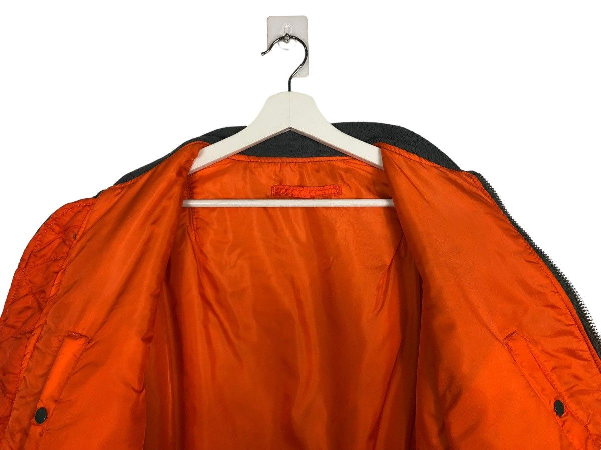 Alpha Industries 🔥 1970s VINTAGE RIOT RIOT ALPHA BOMBER JACKET MADE IN USA Size US M / EU 48-50 / 2 - 11 Thumbnail