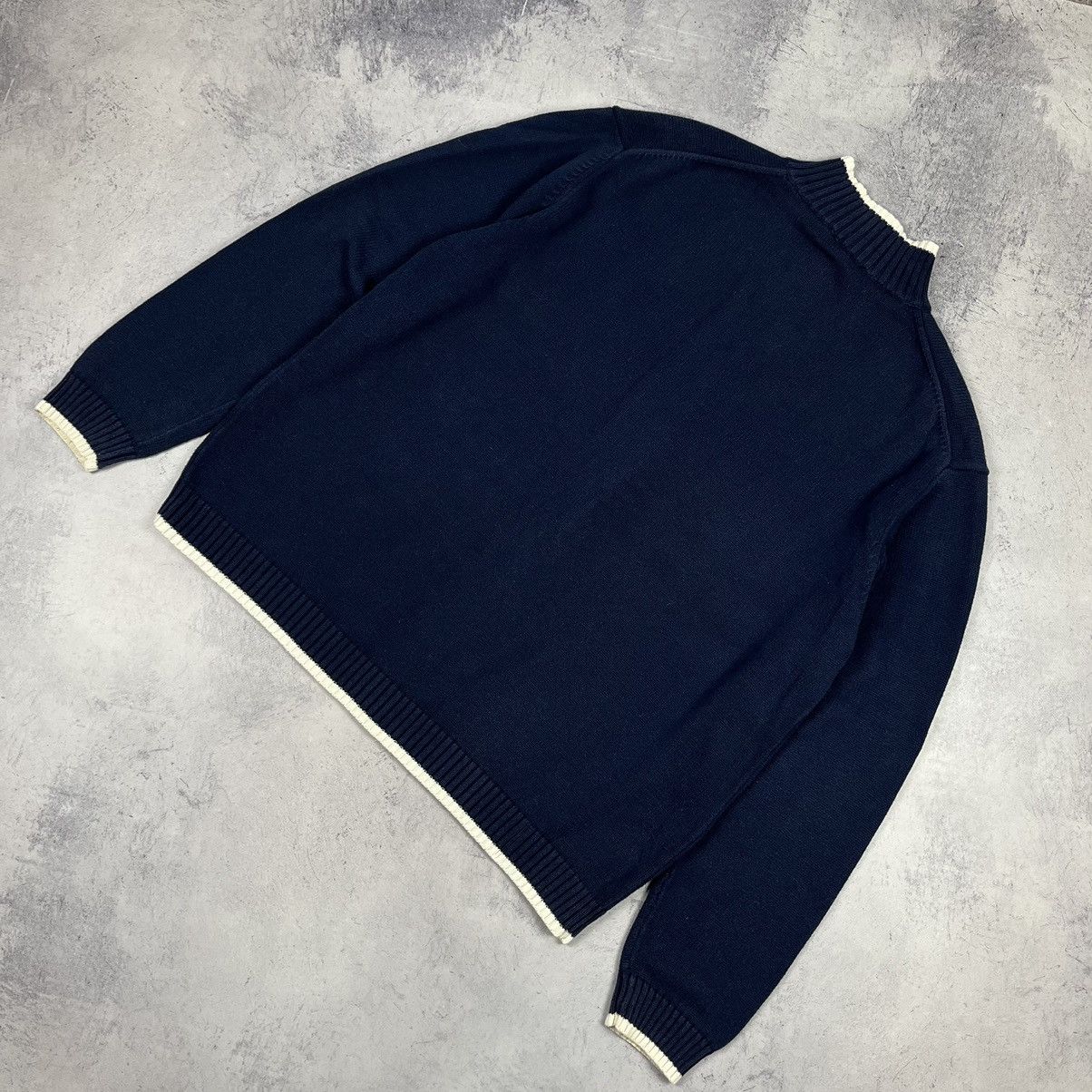 Vintage Vintage Yves Saint Laurent YSL Full Zip Knitted Sweater 90’s Size US XL / EU 56 / 4 - 9 Thumbnail