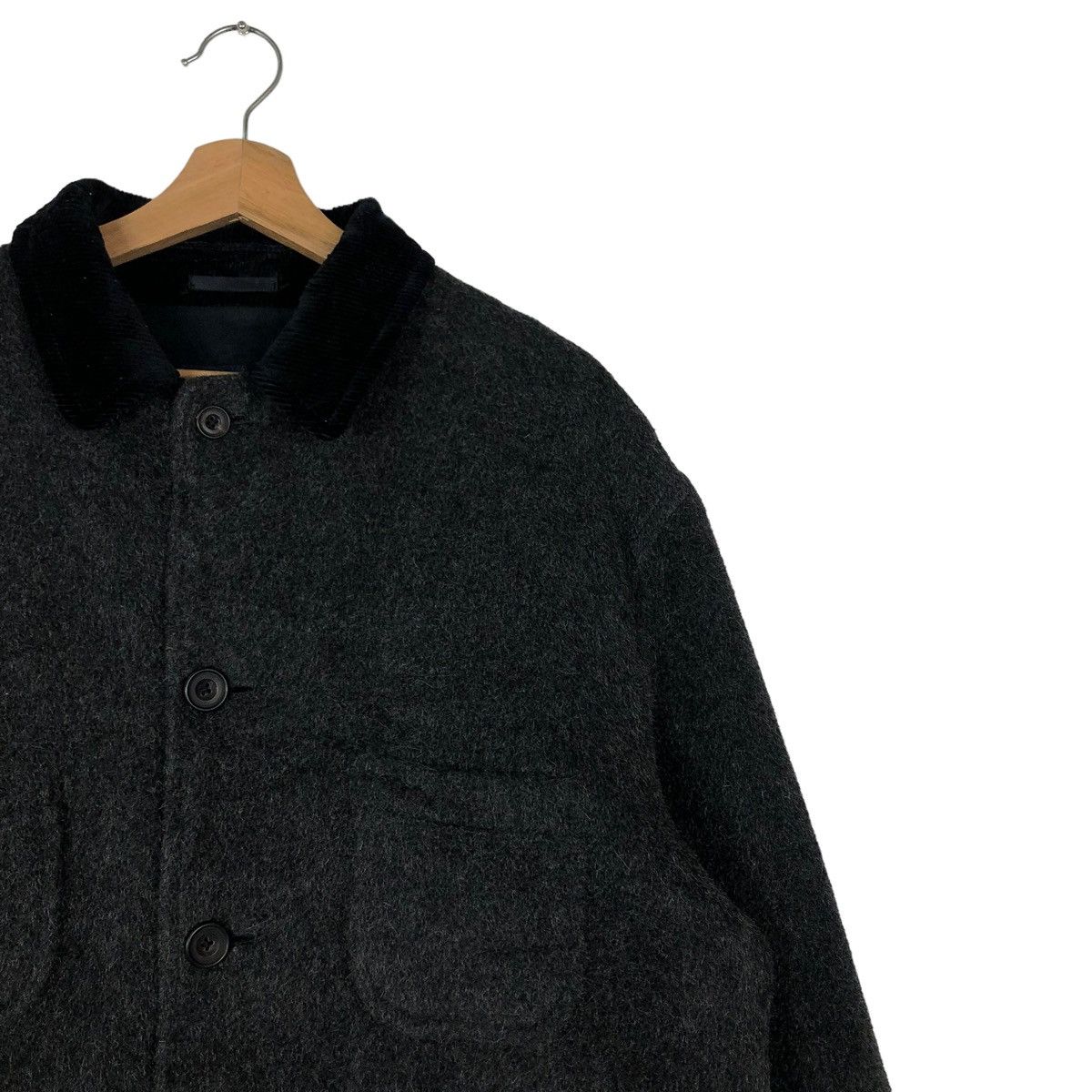 Japanese Brand 🔥90’s VINTAGE WOOL JACKET CHORE WORKER JAPAN MIKEBIRNIES Size US L / EU 52-54 / 3 - 4 Thumbnail