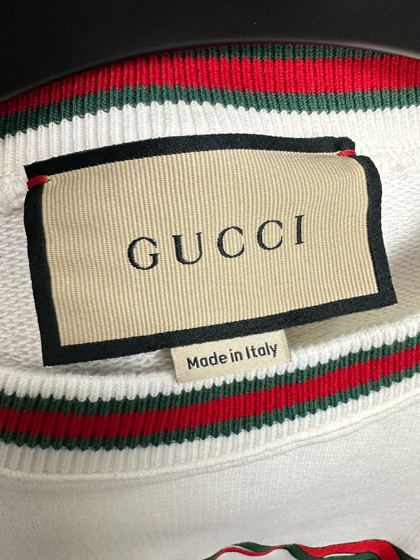 Gucci Gucci new red and green chain logo pullover sweatshirt Size US S / EU 44-46 / 1 - 3 Thumbnail