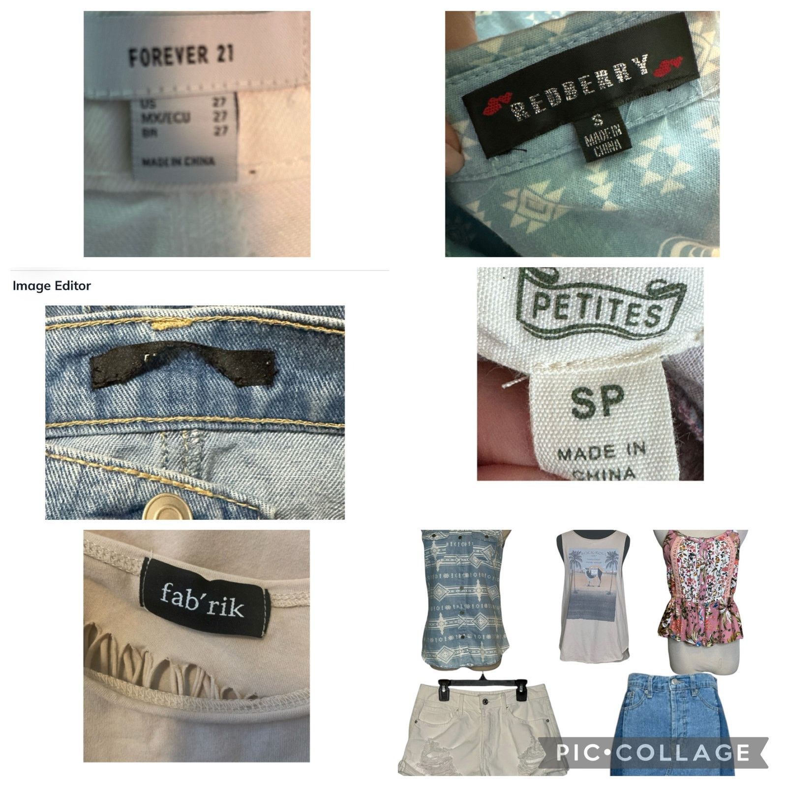 Anthropologie Women Summer Boho Tops Short Skirt Bundle 6 size Small Size S / US 4 / IT 40 - 2 Thumbnail