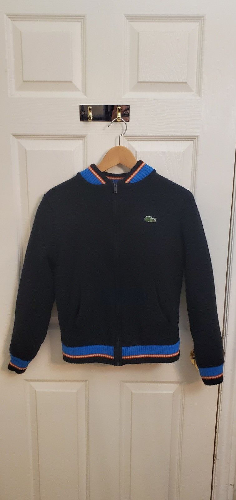 Lacoste Lacoste Live Two-Tone Letterman Jacket Size US L / EU 52-54 / 3 - 1 Thumbnail