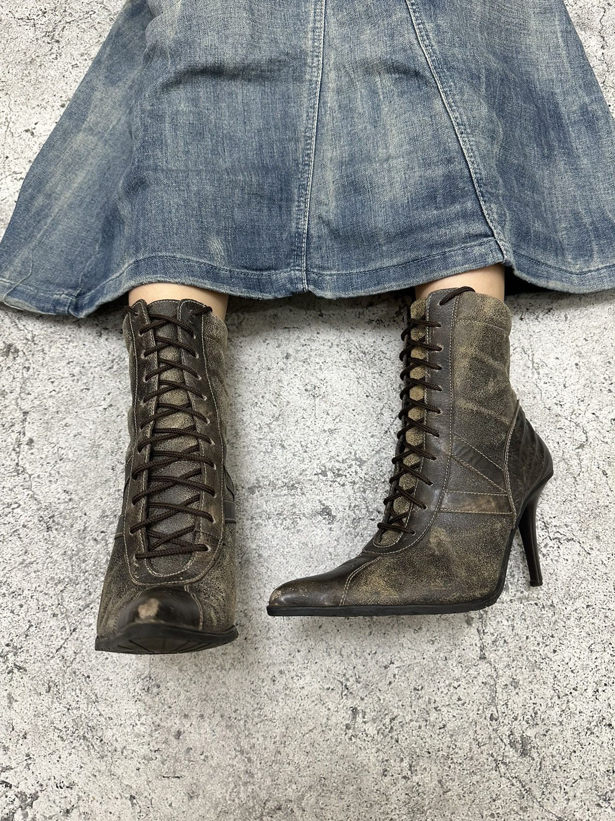 Other Ankle boots Faded Balenciaga Style Size US 8 / IT 38 - 1 Thumbnail