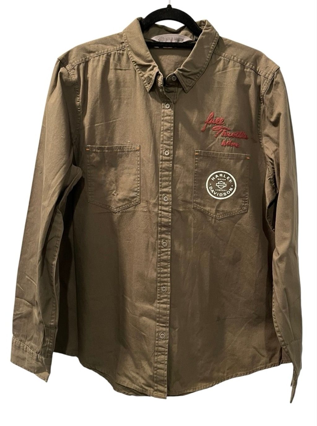 Harley Davidson Harley Davidson NWT Full Throttle Button Down Shirt Size 2XL Size US XXL / EU 58 / 5 - 1 Thumbnail
