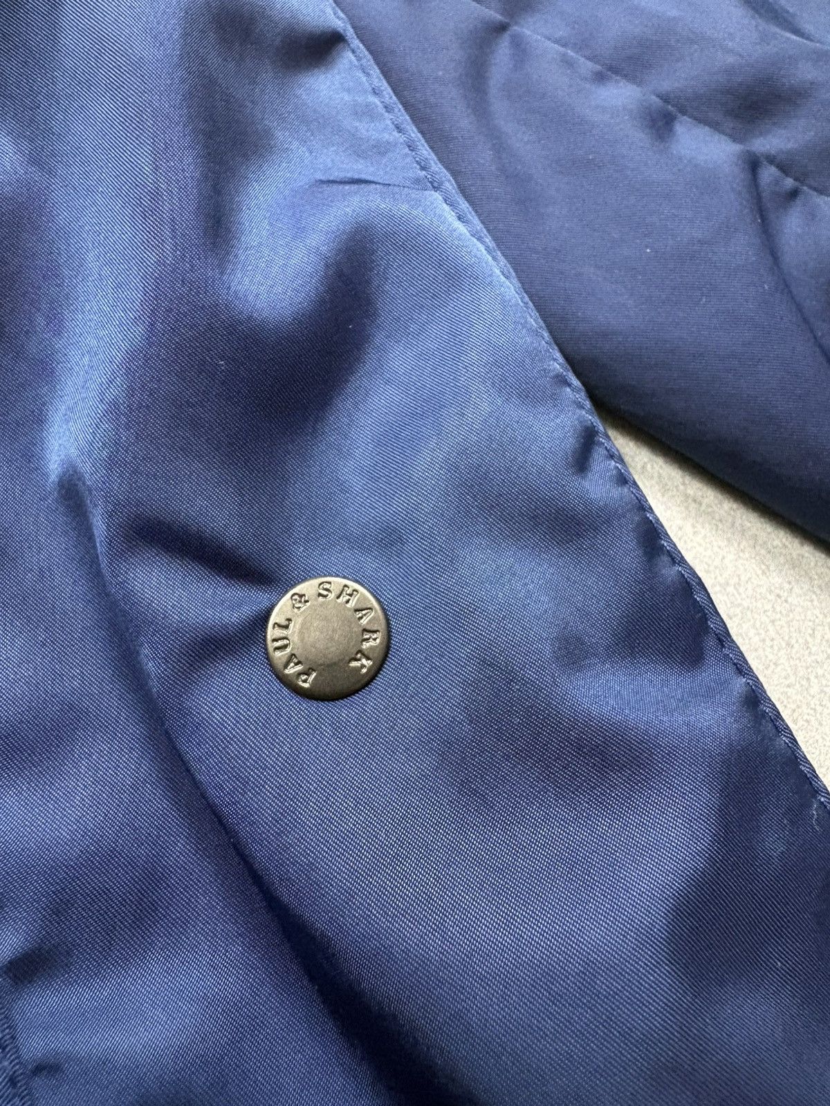 Paul & Shark Paul & Shark Yachting High Collar Tech Nylon Jacket Navy VTG Size L / US 10 / IT 46 - 18 Thumbnail