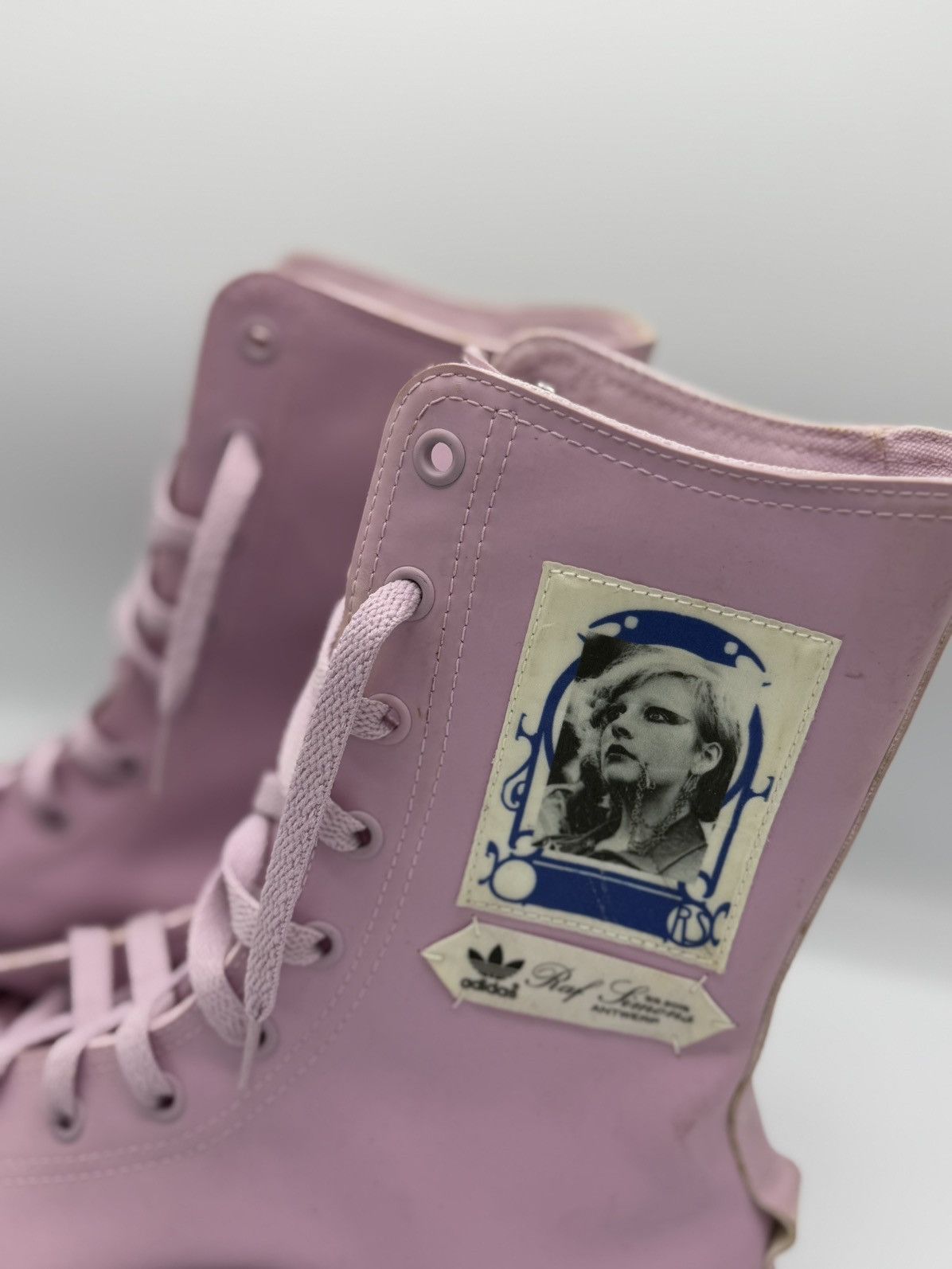 Adidas × Raf Simons Raf Simons x Detroit Runner High 'Pink Black' Size US 8 / EU 41 - 3 Thumbnail