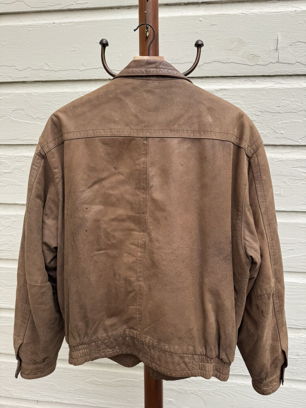 Aeropostale Vintage Aeropostale leather jacket Size US L / EU 52-54 / 3 - 2 Thumbnail