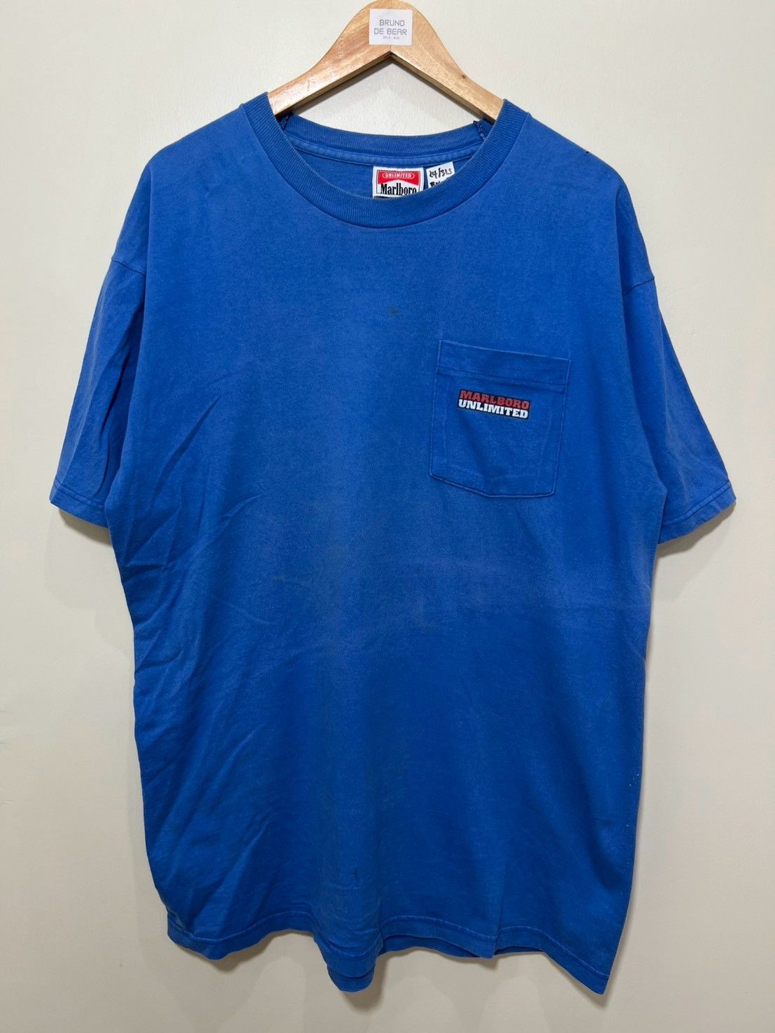 Marlboro × Marlboro Unlimited × Vintage Vintage 90's Marlboro Unlimited Shirt pocket bnz01 Size US XL / EU 56 / 4 - 4 Thumbnail