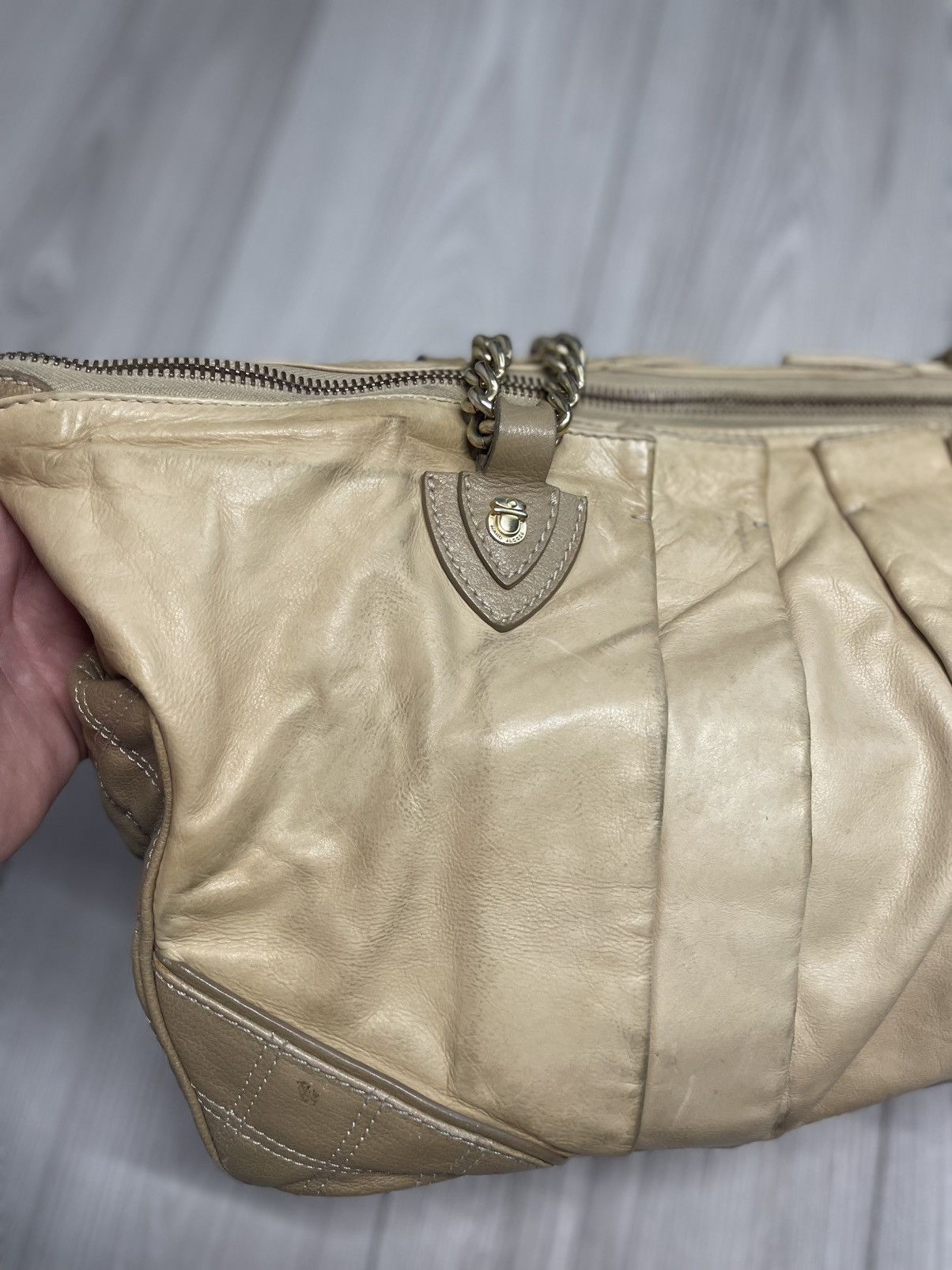 Marc Jacobs Vintage Marc Jacobs Gordon Satchel leather avant garde bag Size ONE SIZE - 24 Thumbnail