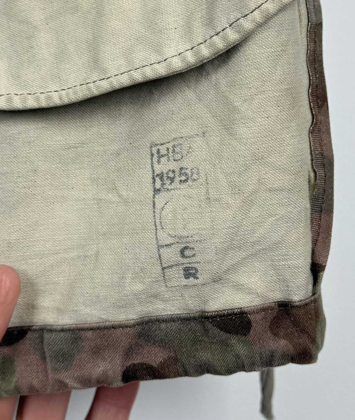 Vintage Vintage Austrian Army Kaz 57 Pea Dot Camo Parka Coat Jacket Size US XL / EU 56 / 4 - 9 Thumbnail
