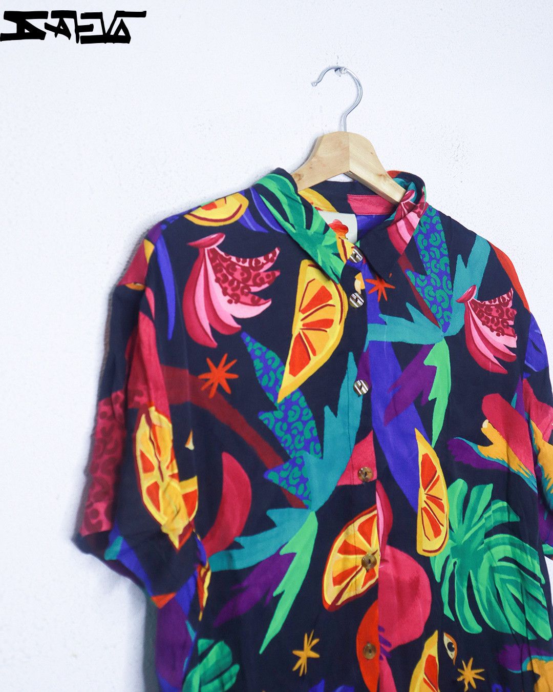 Farm Rio Farm Rio Button Shirt Size US XL / EU 56 / 4 - 2 Thumbnail