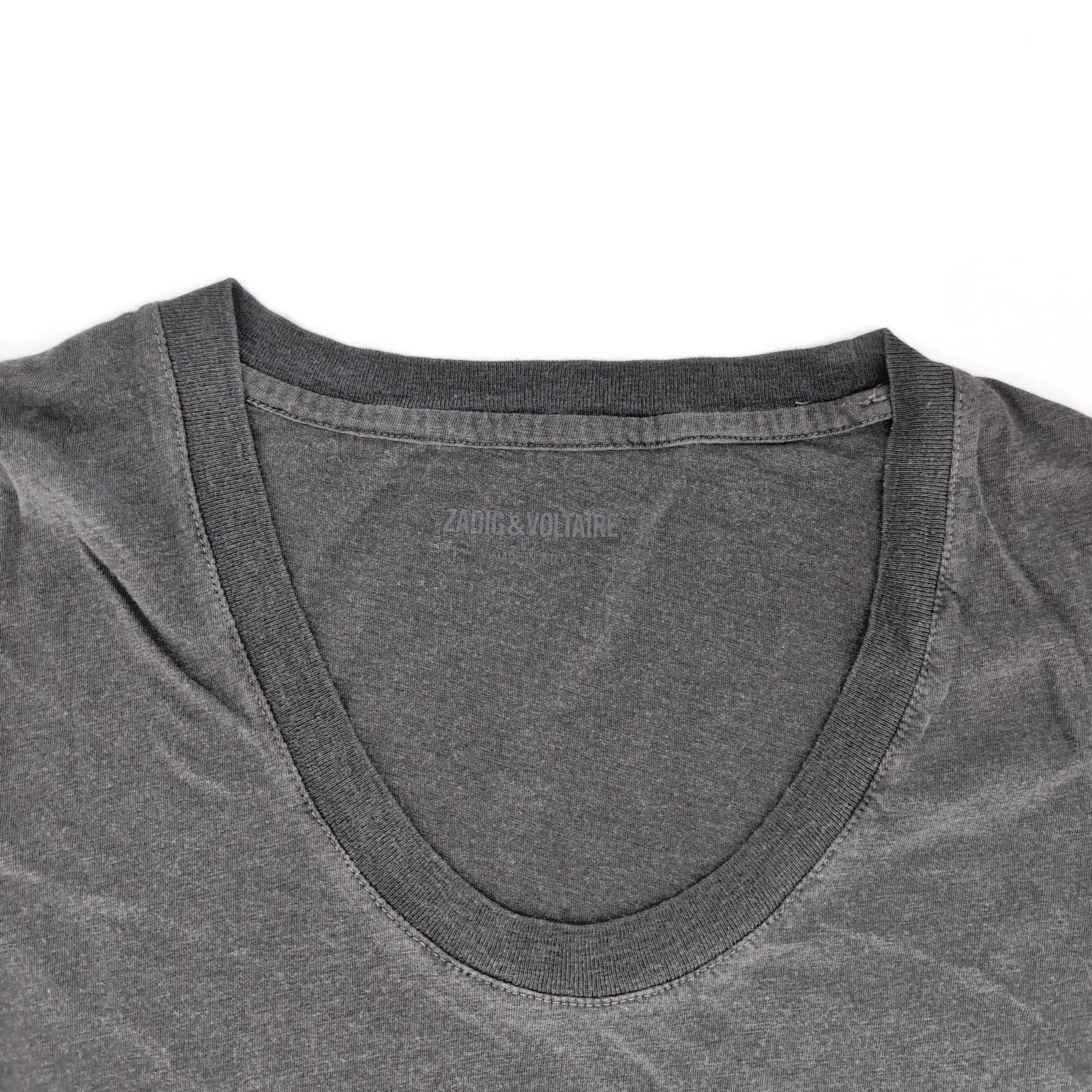 Zadig & Voltaire Zadig & Voltaire Tiny Slub Overdyed T-Shirt - Size S - NWOT Size S / US 4 / IT 40 - 4 Thumbnail