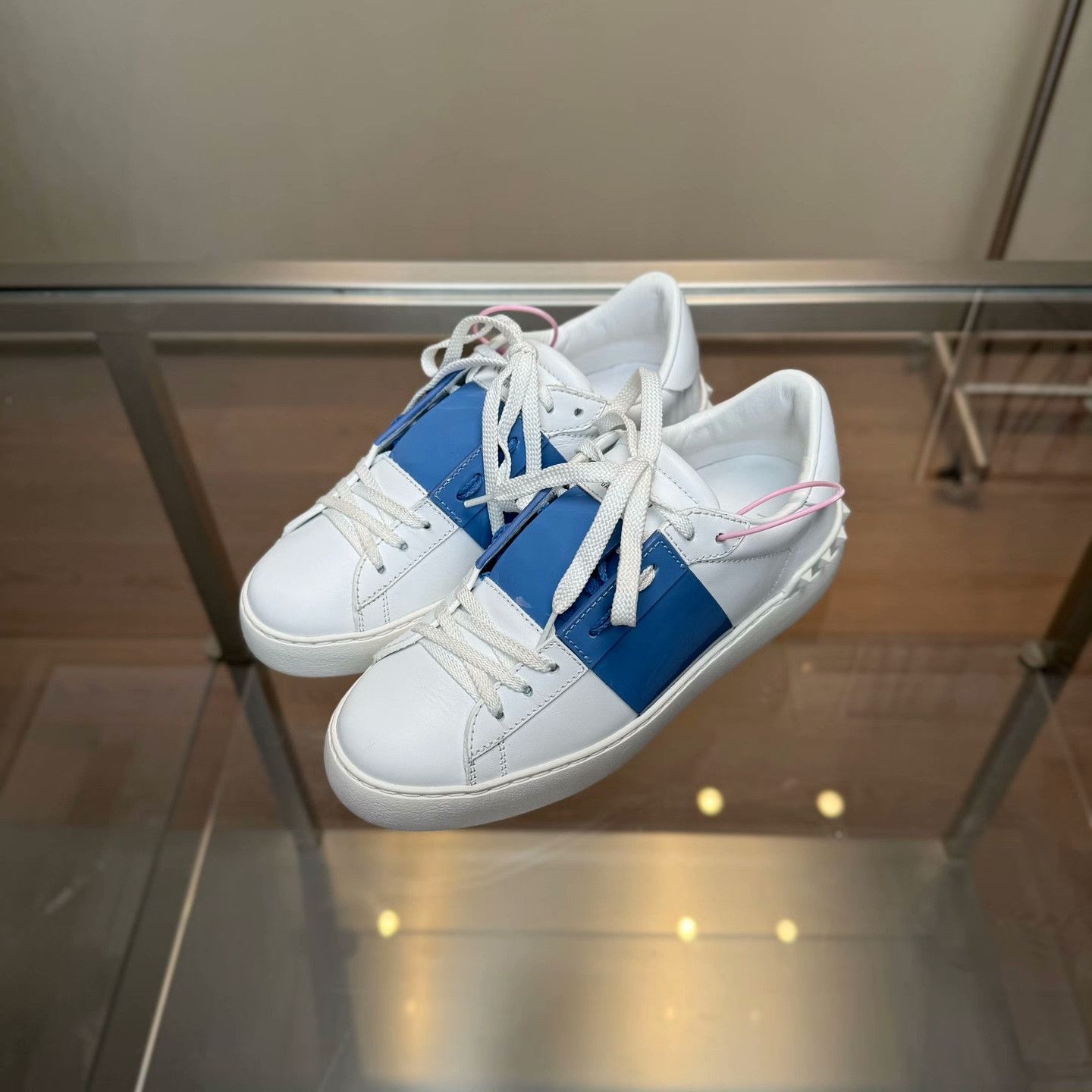 Valentino Valentino Blue Lowtop Sneakers 36 Women Size US 6 / IT 36 - 1 Thumbnail