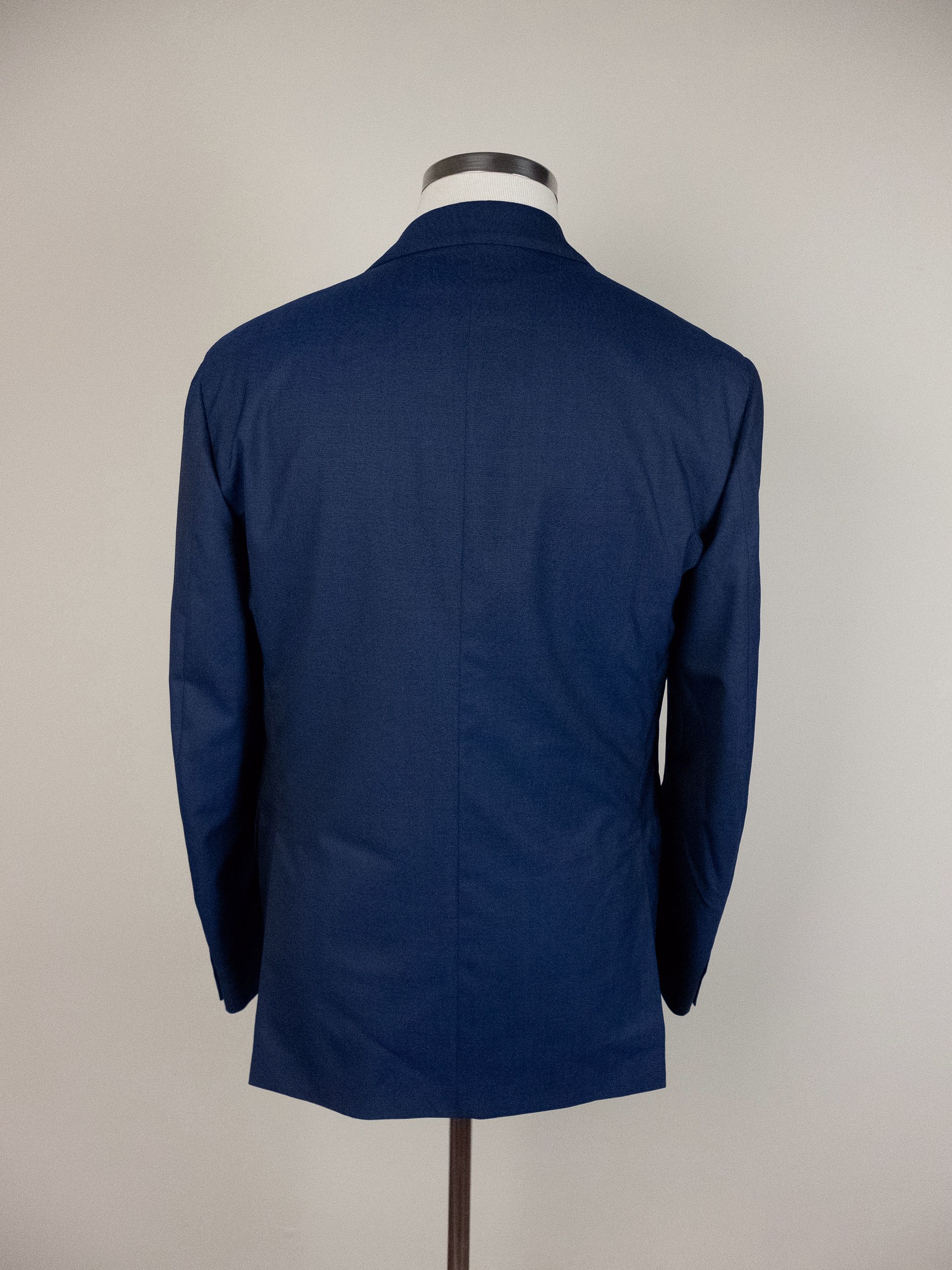 Lardini LARDINI Italy solid blue wool blazer jacket 38 48 Size 38R - 3 Thumbnail