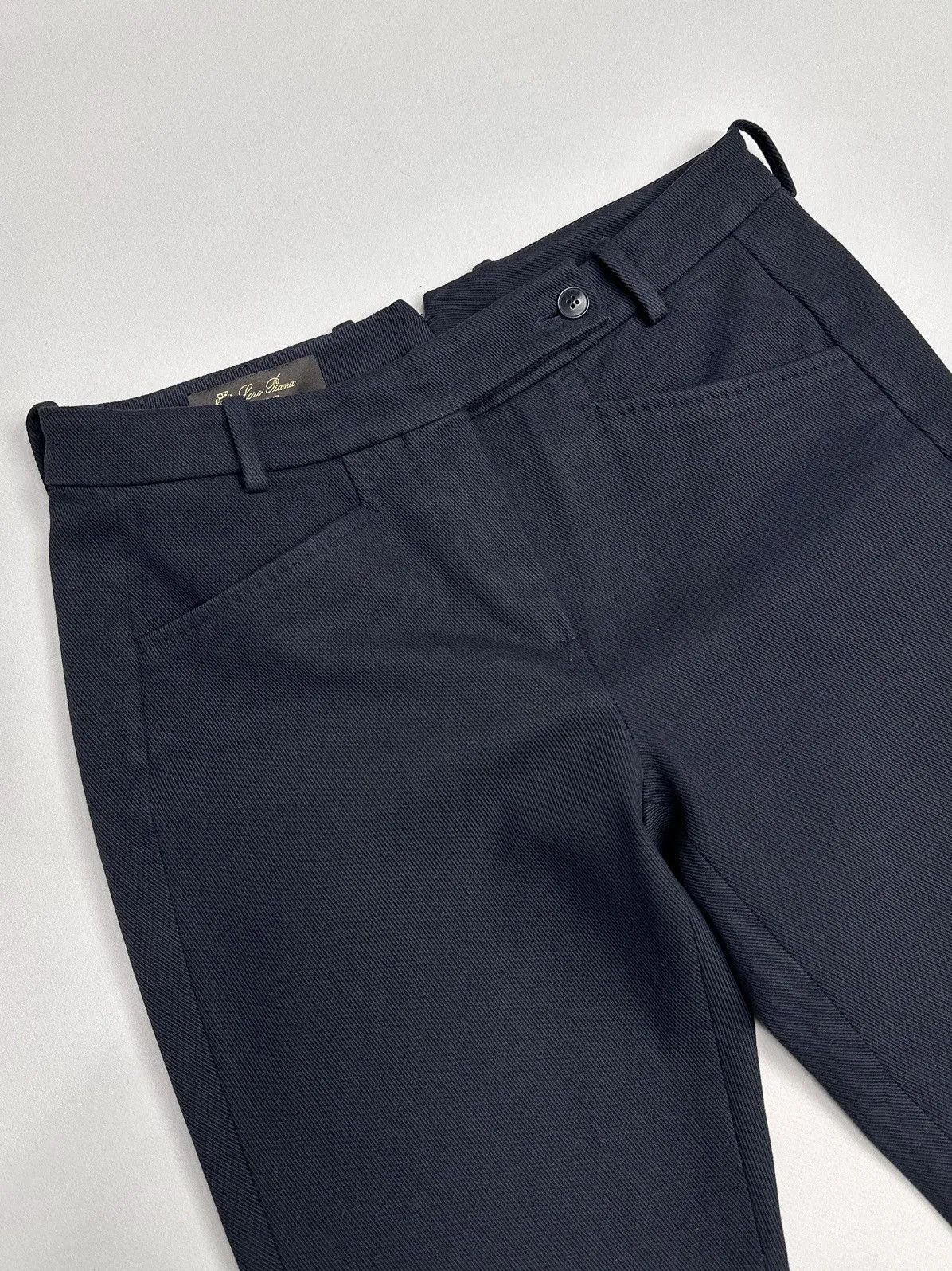 Raf Simons Vintage Loro Piana Casual Pants Denim Y2K luxury Italian Size 30" / US 8 / IT 44 - 5 Thumbnail
