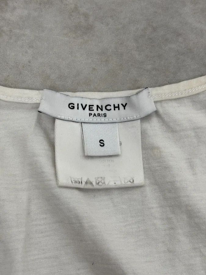 Givenchy 2000s Givenchy Angel White Tank Top Size S / US 4 / IT 40 - 8 Thumbnail