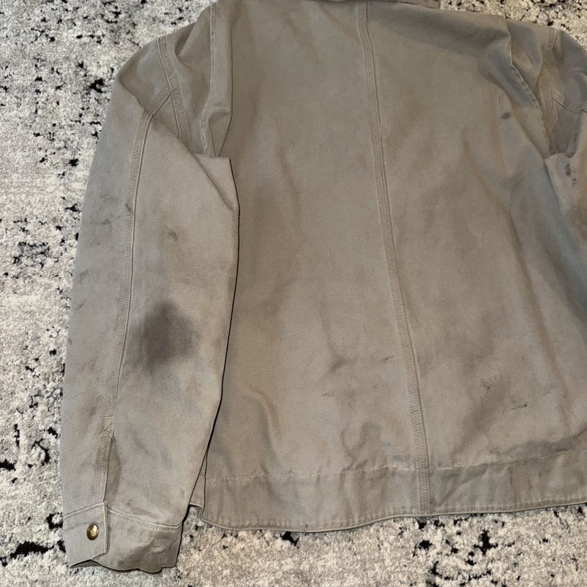 Carhartt × Vintage VINAGE CARHARTT HOODED DUCK CANVAS DISTRESSED WORK JACKET Size US XXL / EU 58 / 5 - 15 Thumbnail