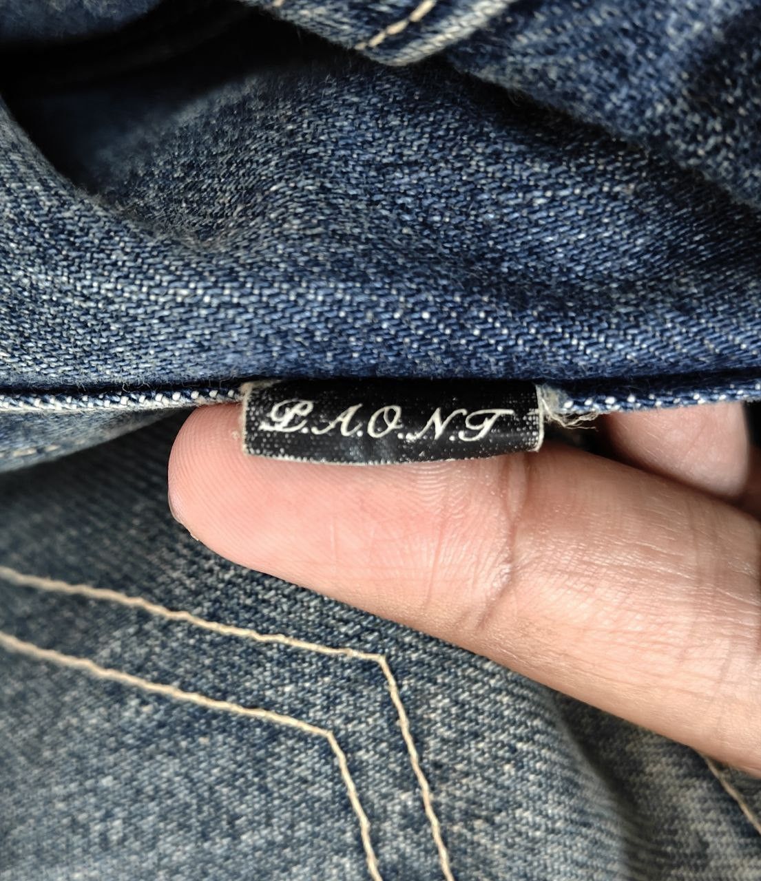 Japanese Brand Plein Printed Denim Size US 31 - 7 Thumbnail
