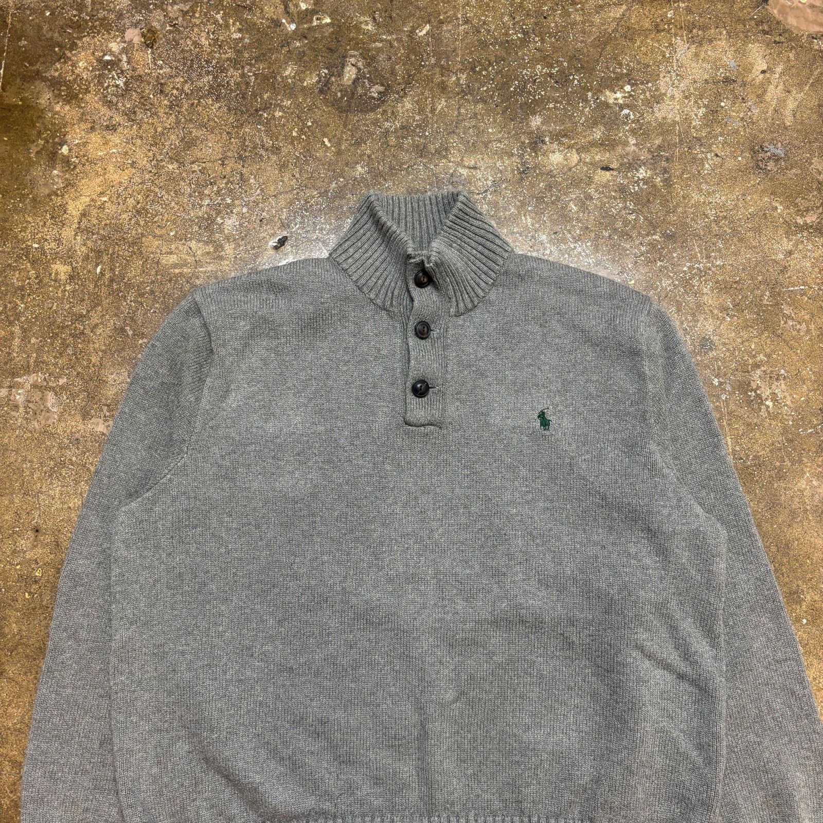 Polo Ralph Lauren Polo Ralph Lauren Button Knit Pullover Sweater Men's XL Size US XL / EU 56 / 4 - 2 Thumbnail