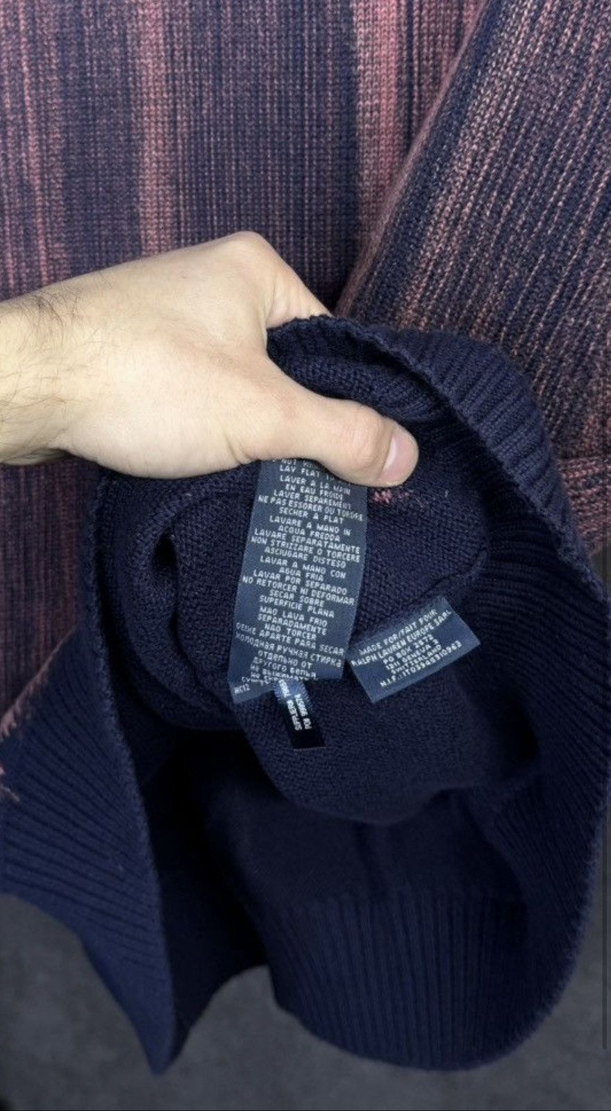 Polo Ralph Lauren Polo Ralph Lauren sweater knit vintage oversized Size US XXL / EU 58 / 5 - 5 Thumbnail