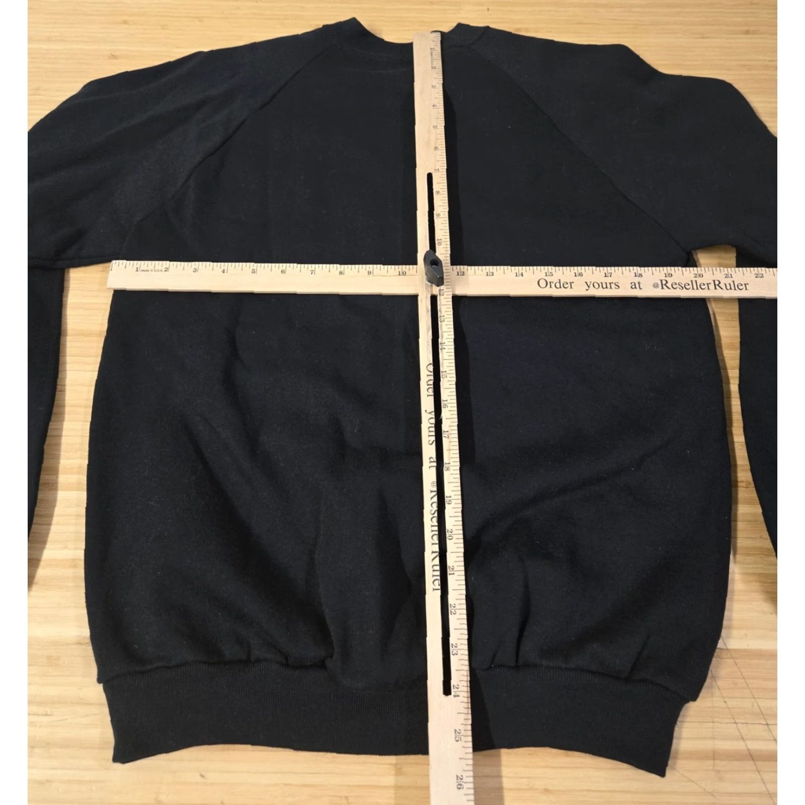 Jerzees VINTAGE Jerzees Sweatshirt Mens Large Black Crewneck Made USA Plain 80s Size US L / EU 52-54 / 3 - 6 Thumbnail