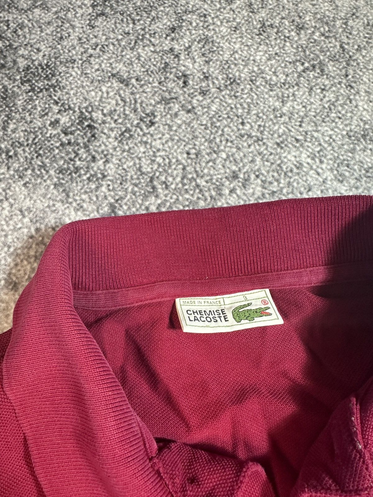 Lacoste Vintage Lacoste Polo Long Sleeve Streetwear Style USA M Rare Size US M / EU 48-50 / 2 - 3 Thumbnail
