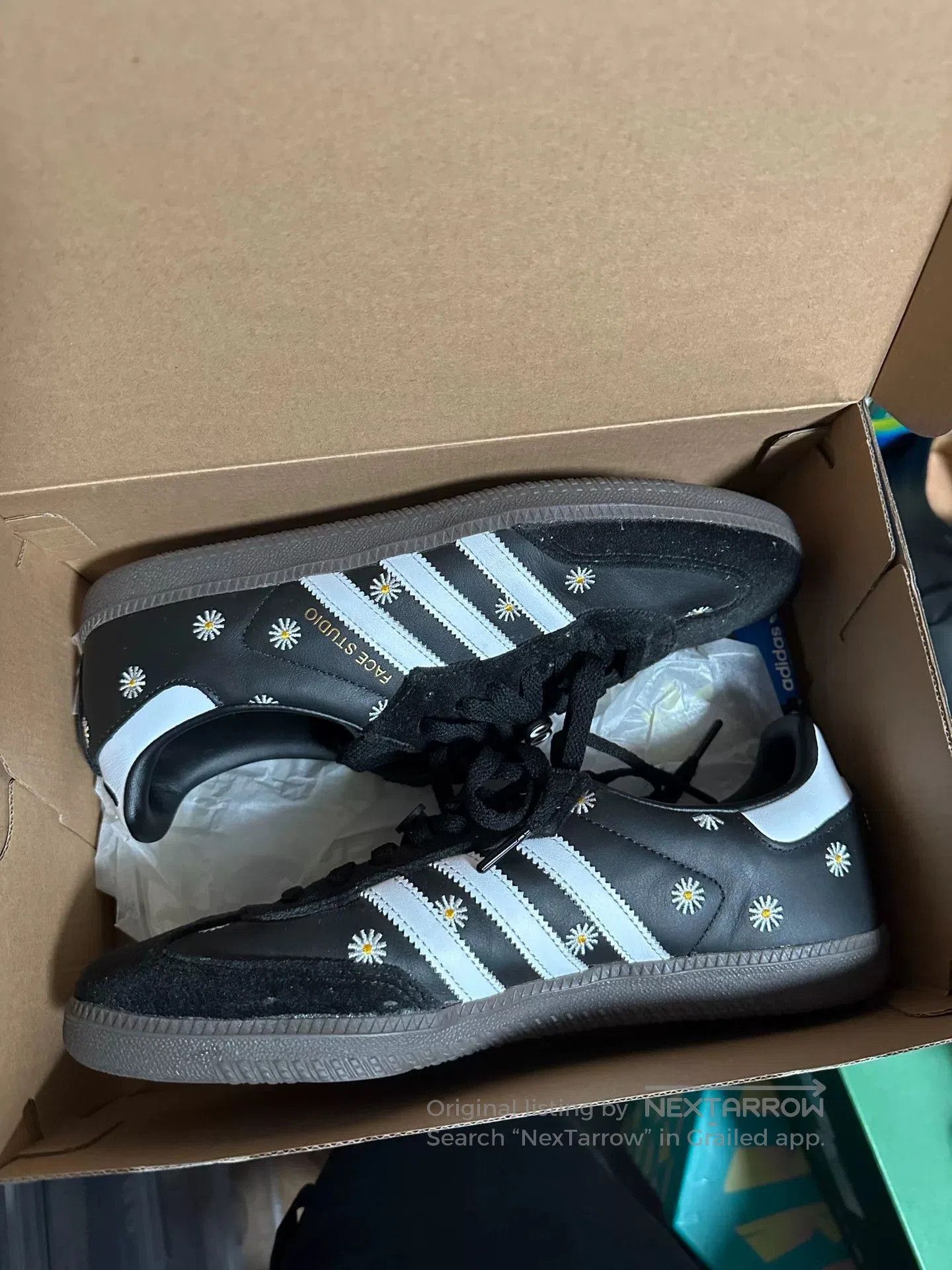 Adidas FACE x atmos x adidas Samba. Size US 11.5 / EU 44-45 - 5 Thumbnail