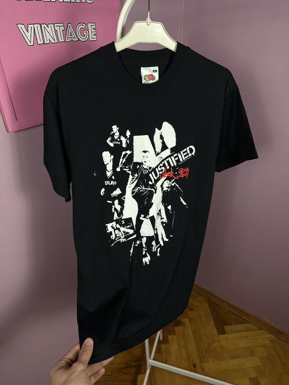 Fruit Of The Loom Justin Timberlake Justified 2003 Vintage T Shirt Band Tee Size US S / EU 44-46 / 1 - 10 Thumbnail