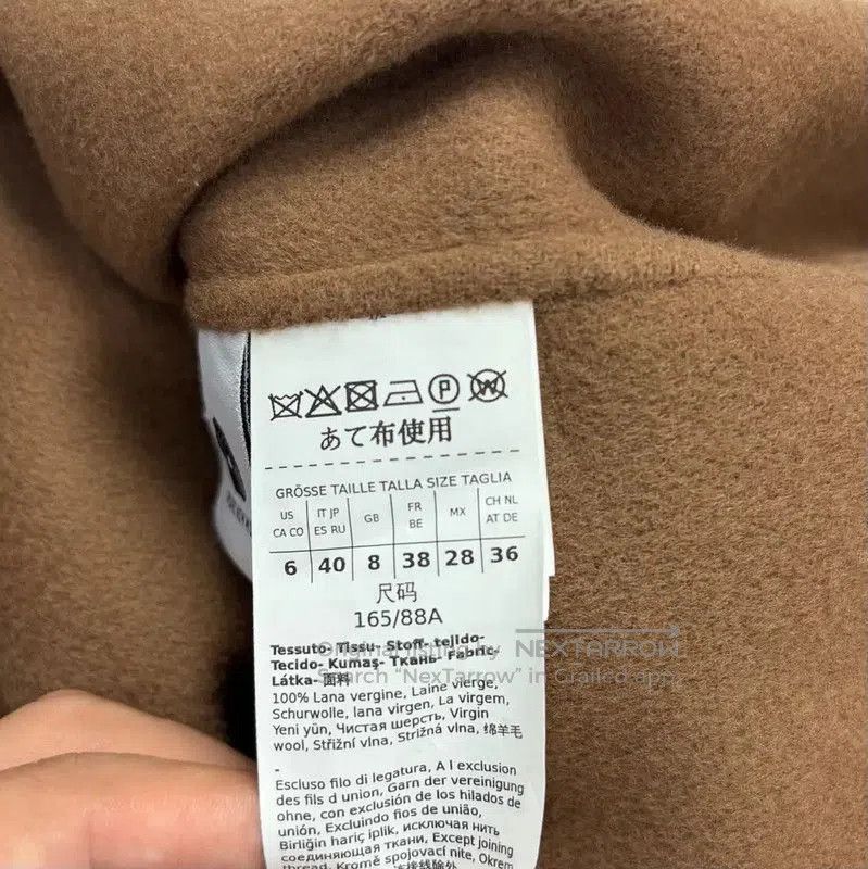 Max Mara MaxMara Multicolor Cotton Women's Coat . Size S / US 4 / IT 40 - 4 Thumbnail