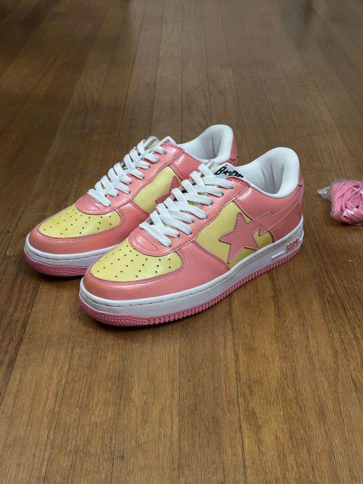 Bape BAPE STA FS-001 GLITTER PINK Size US 9.5 / EU 42-43 - 1 Thumbnail