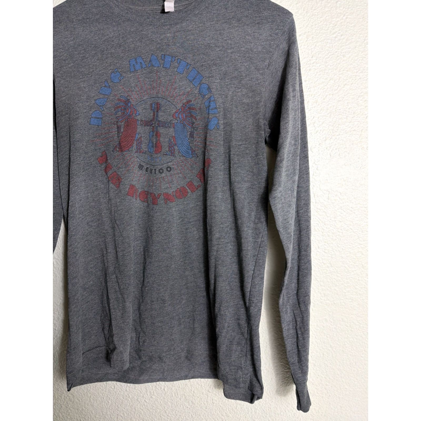 Vintage Dave Matthew’s Tim Reynolds Mexico Gray Long Sleeve Shirt Mens M Tour Canvas T-Shirt Gray Mens Shirts Tour Size US M / EU 48-50 / 2 - 4 Thumbnail
