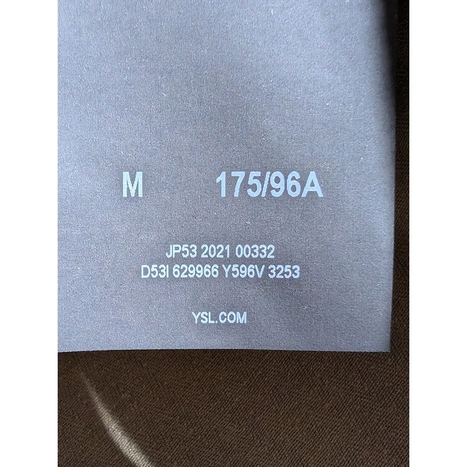 Saint Laurent Paris o1rshd1 Shirt in Green Size US M / EU 48-50 / 2 - 14 Thumbnail
