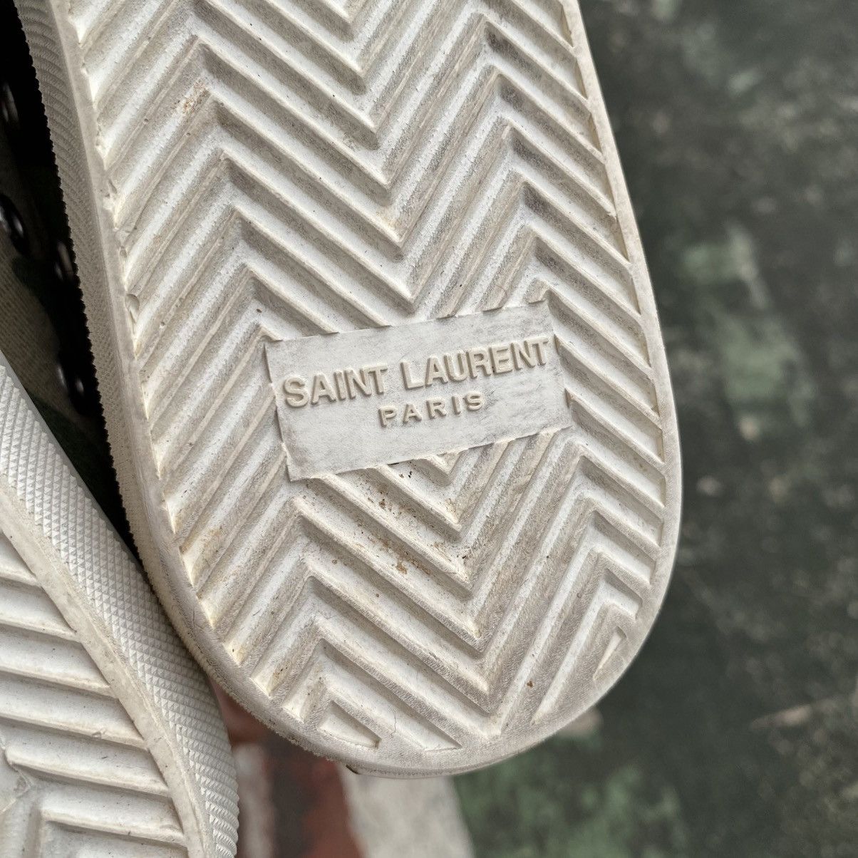 Saint Laurent Paris Saint laurent bedford camouflage high top Size US 5 / IT 35 - 9 Thumbnail