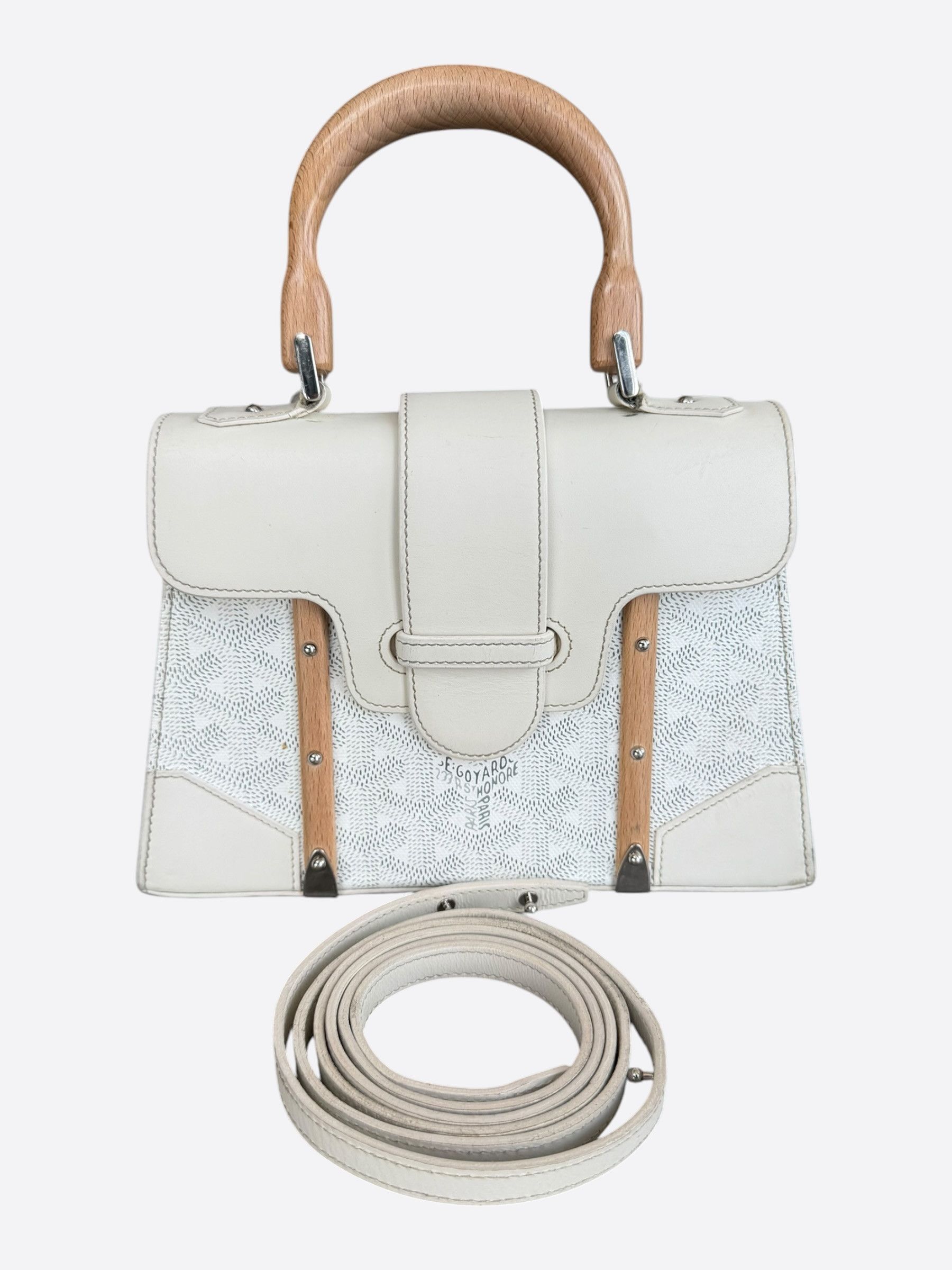 Goyard Goyard White Mini Structure Saigon Size ONE SIZE - 1 Thumbnail