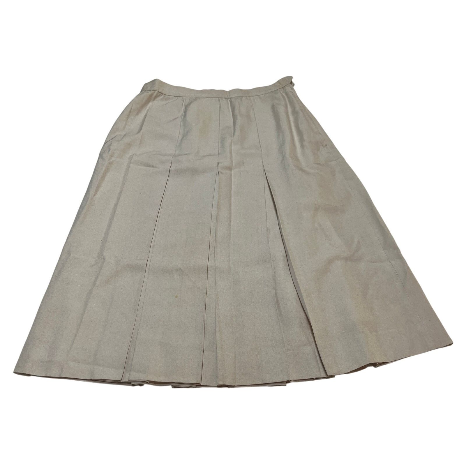 7-76 CHANEL Women's Midi Skirt Pleated Tennis Size 36/ Small