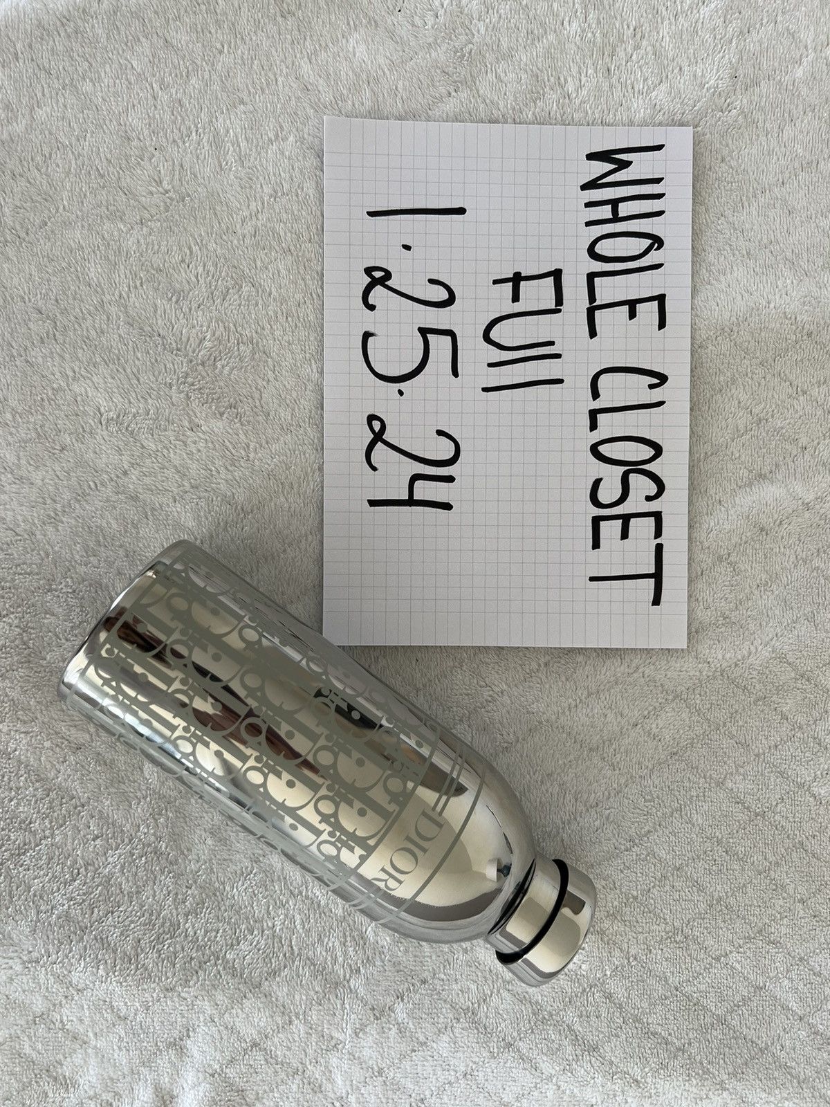 image of Clima Bottle X Dior in Platinum Gunmetal, Men's