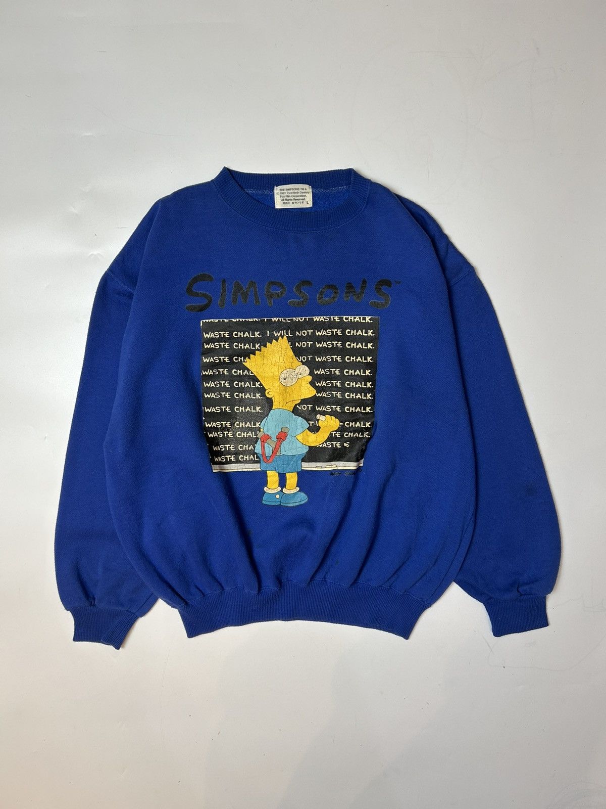 Cartoon Network × Planet Hollywood × The Simpsons THE SIMPSONS PULL OVER SWEATSHIRT Size US L / EU 52-54 / 3 - 1 Thumbnail
