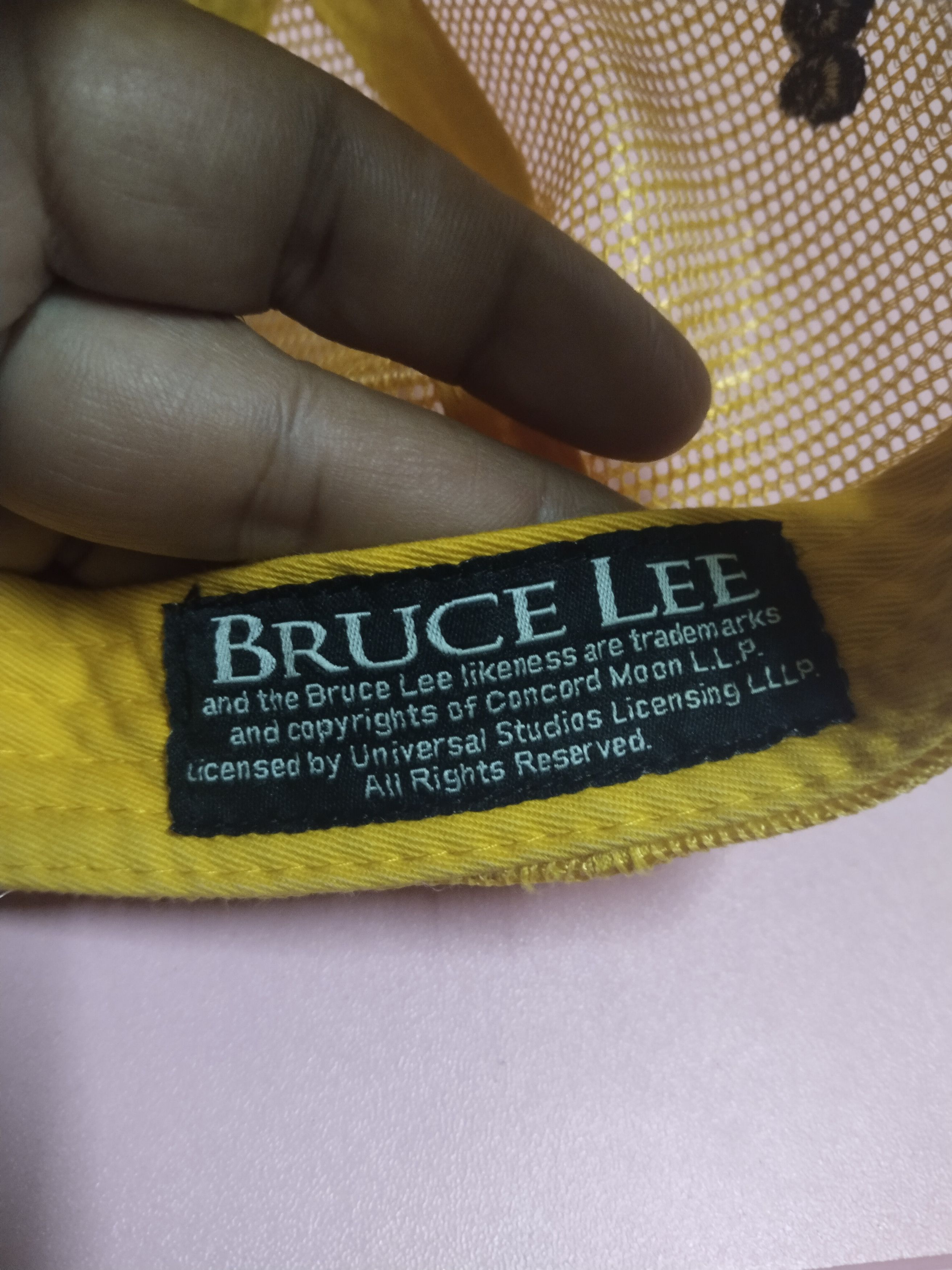 Japanese Brand VINTAGE BRUCE LEE BAD MOFO TRUCKER HAT Size ONE SIZE - 7 Thumbnail