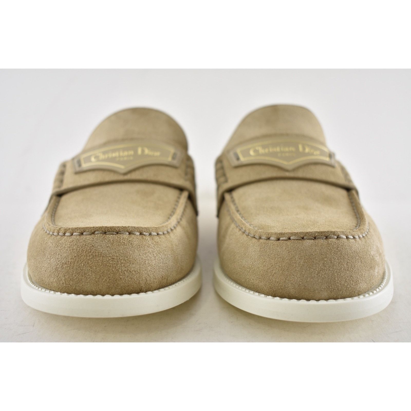 Dior Dior Boy Mule Corde Beige Suede Backless Loafer Flat 41 Size US 11 / IT 41 - 12 Thumbnail