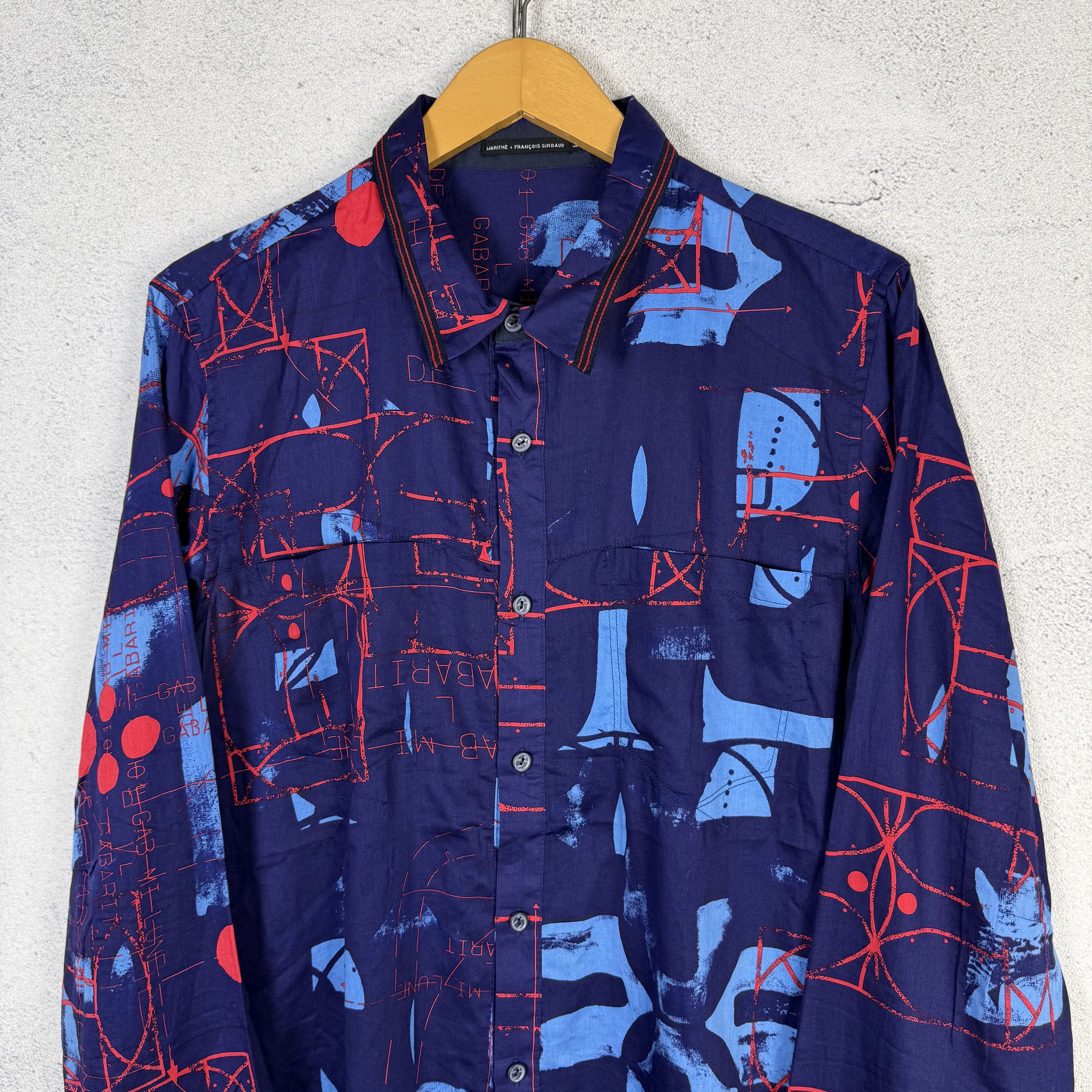 Marithe + Francois Girbaud Marithe Francois Girbaud Shirt Size US L / EU 52-54 / 3 - 2 Thumbnail