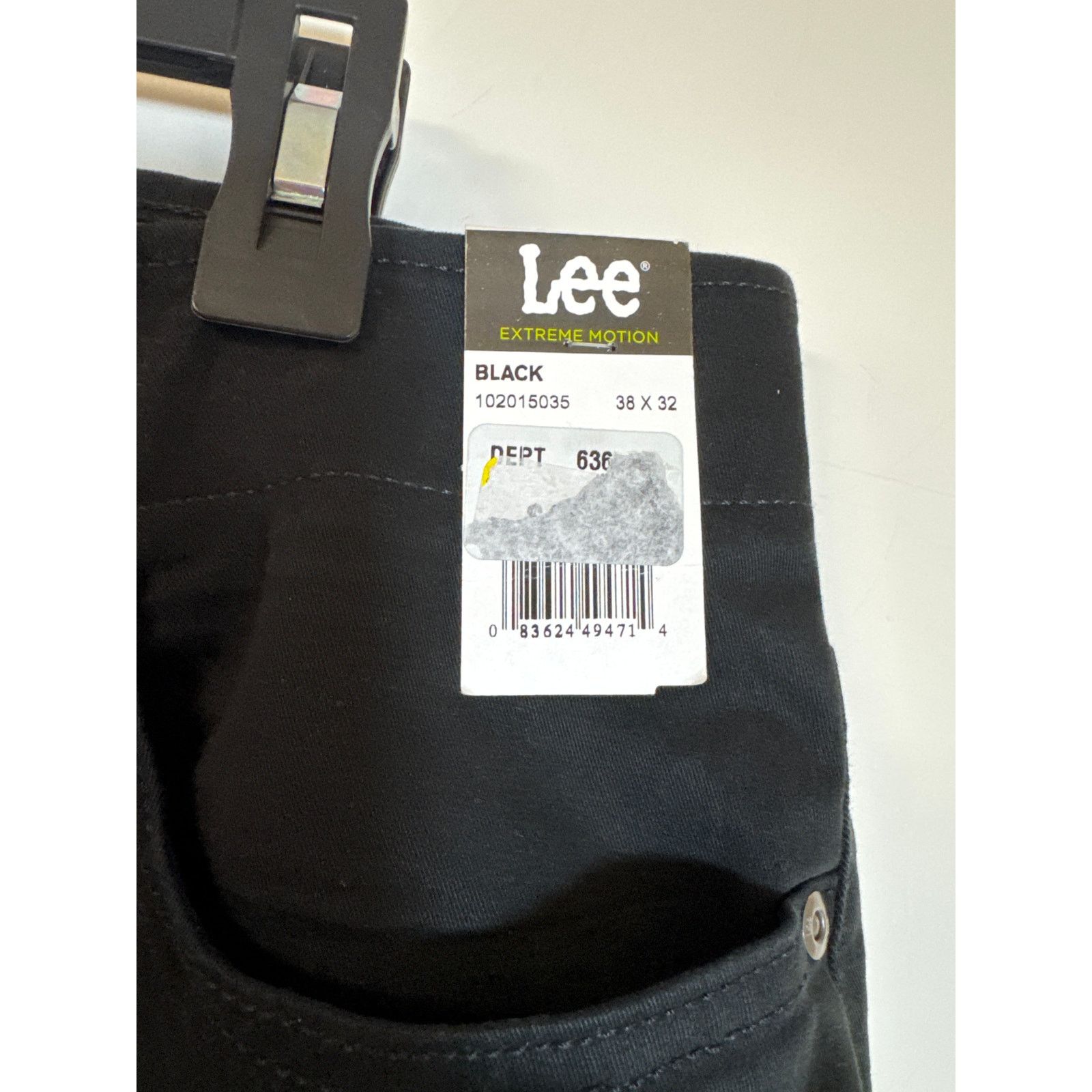Lee NWT Men’s Jeans Lee Performance Series EXT Motiion 38X32 Size US 38 / EU 54 - 4 Thumbnail
