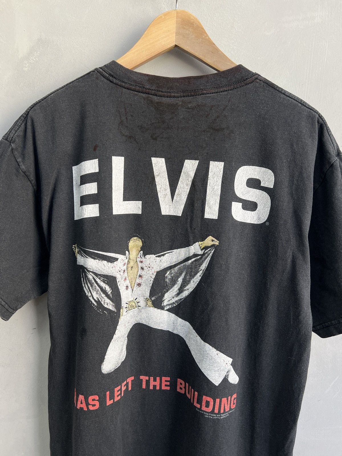 Gildan Vintage Logo Las Vegas Graphic T Shirt Elvis Presley 90s Size US L / EU 52-54 / 3 - 9 Thumbnail