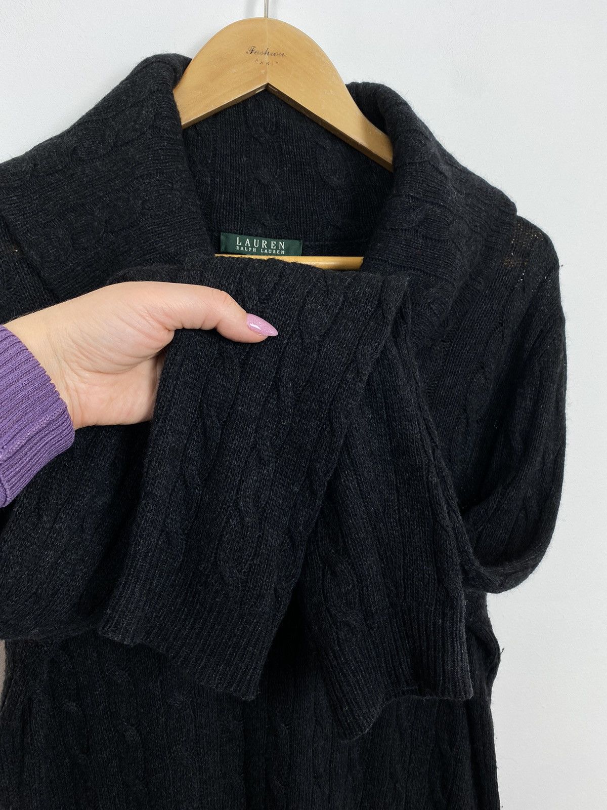 Lauren Ralph Lauren Vintage Polo Ralph Lauren Cable Knit Tunic Sweater Size XL Size XL / US 12-14 / IT 48-50 - 4 Thumbnail