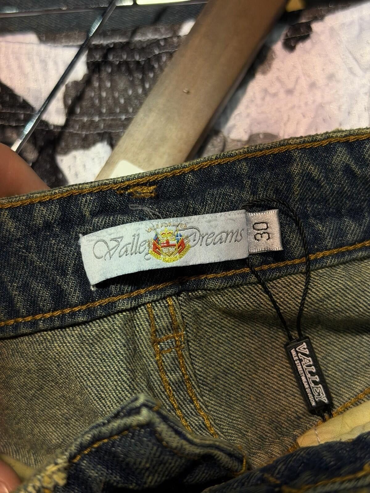 Vale Valley Blue Denim Stone Crystal Shorts Size 30 (Brand New) Size US 30 / EU 46 - 8 Thumbnail