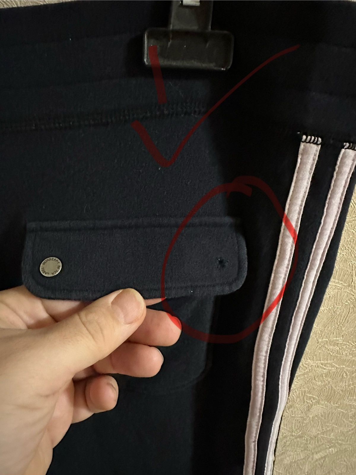 Burberry Burberry sports pants size 2 dark blue Size US 32 / EU 48 - 7 Thumbnail