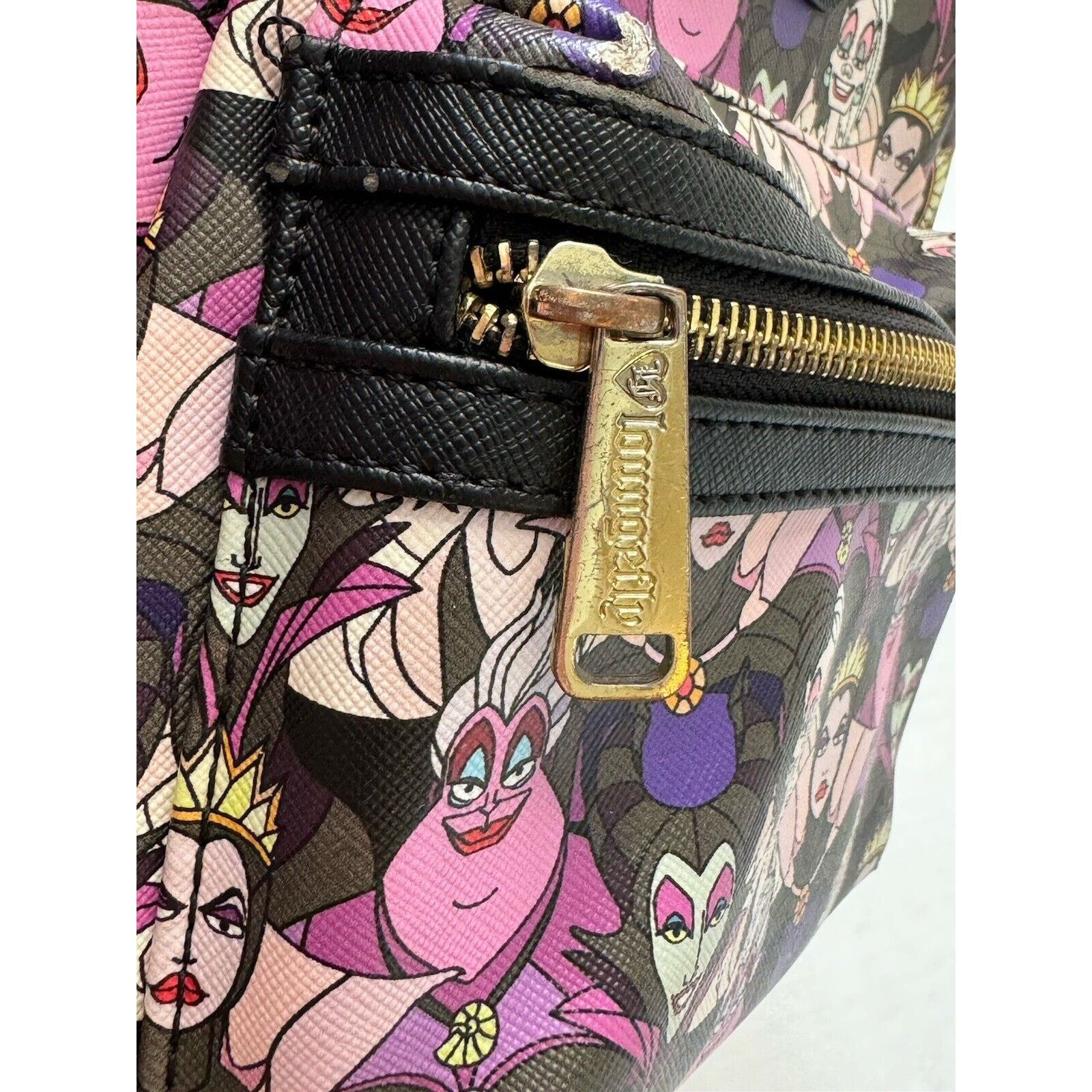 Disney DISNEY LOUNGEFLY Villains Backpack Ursula Cruella Maleficent Size ONE SIZE - 11 Thumbnail
