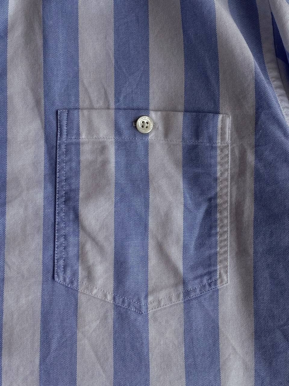 Norse Projects Norse Projects Theo Oxford SS Shirt Blue Stripe Size US L / EU 52-54 / 3 - 7 Thumbnail