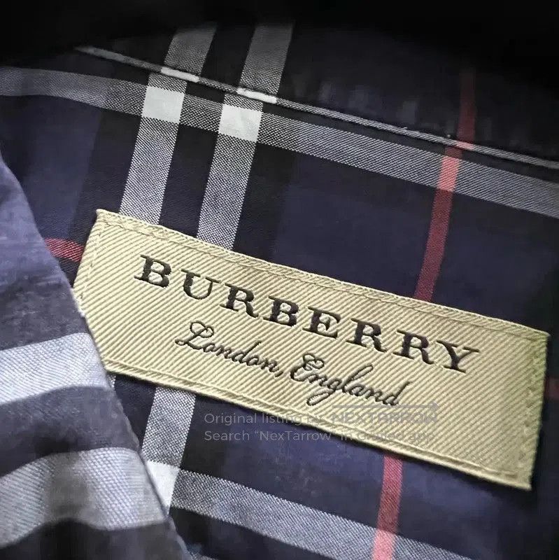 Burberry Burberry Men's Blue Plaid Long Sleeve Shirt. Size US M / EU 48-50 / 2 - 3 Thumbnail
